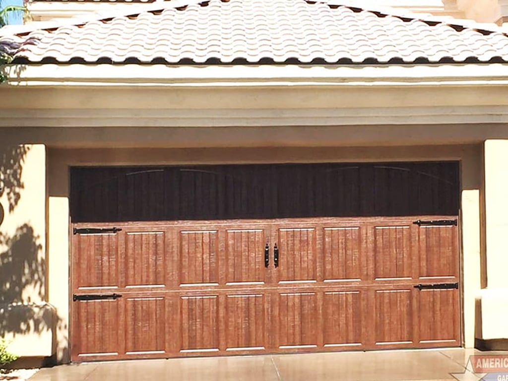 Modern Garage Door Panels Las Vegas for Living room