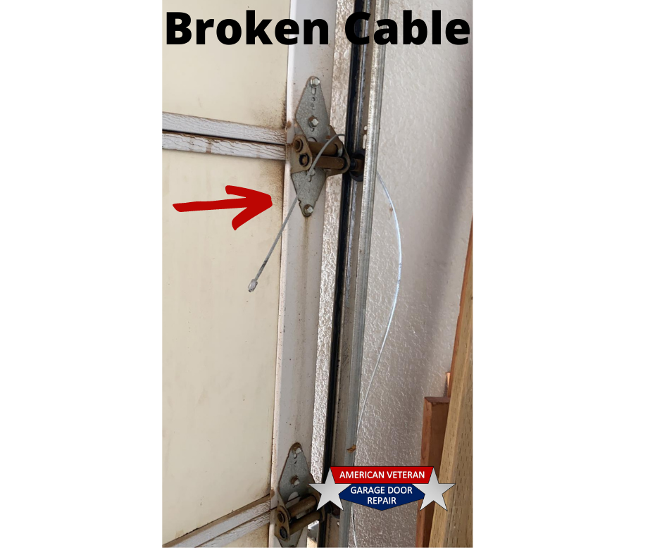 What Causes Garage Door Cables To Break, Garage Door Cable Broke