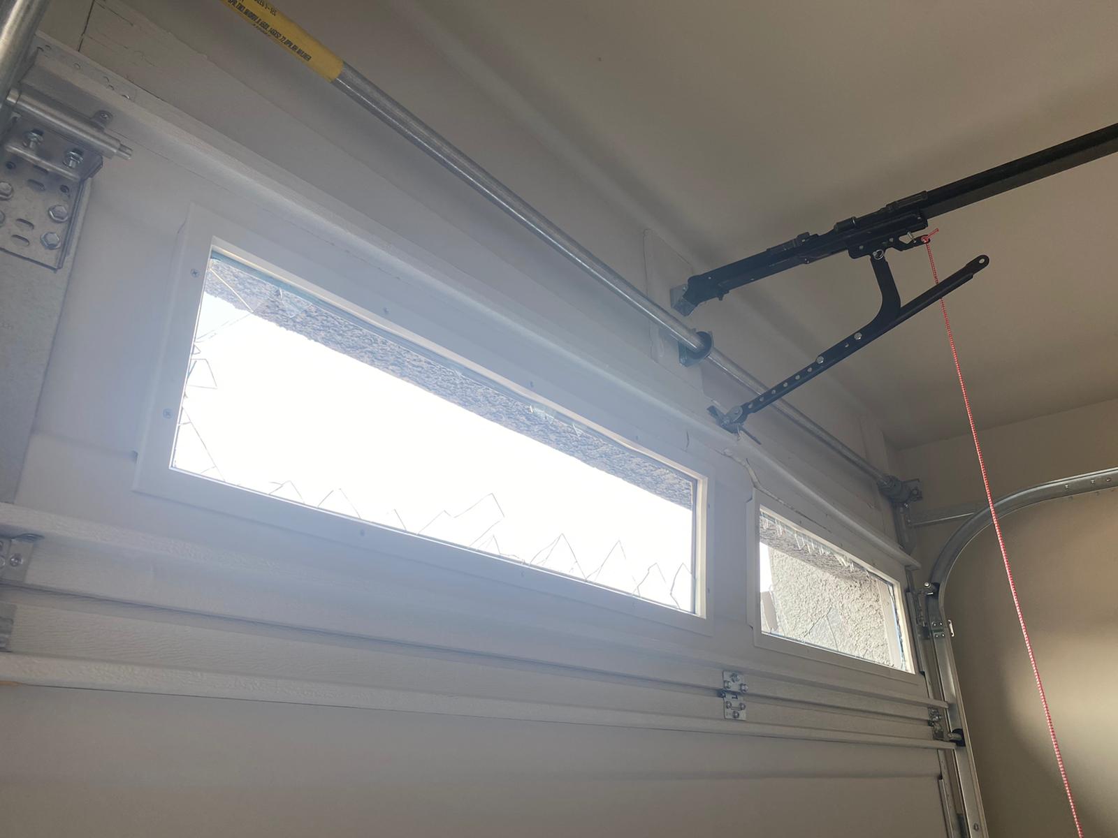 How to Replace a Broken Garage Door Window Glass Step by